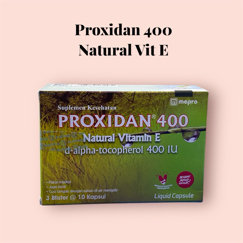 Proxidan 400 Natural Vitamin E
