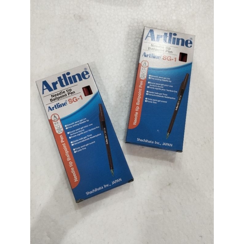 

PEN SG 01 MERK ARTLINE PEN MERAH PEN TULIS ALAT TULIS