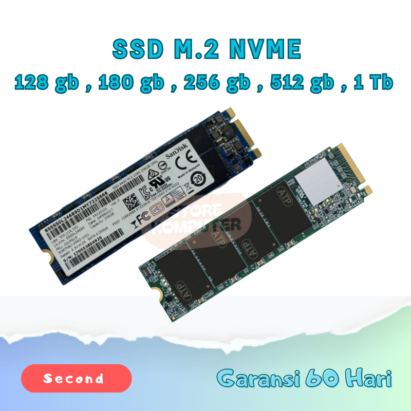 SSD M2 NVME / M.2 NVME/ NVME 128GB / 256GB / 512GB