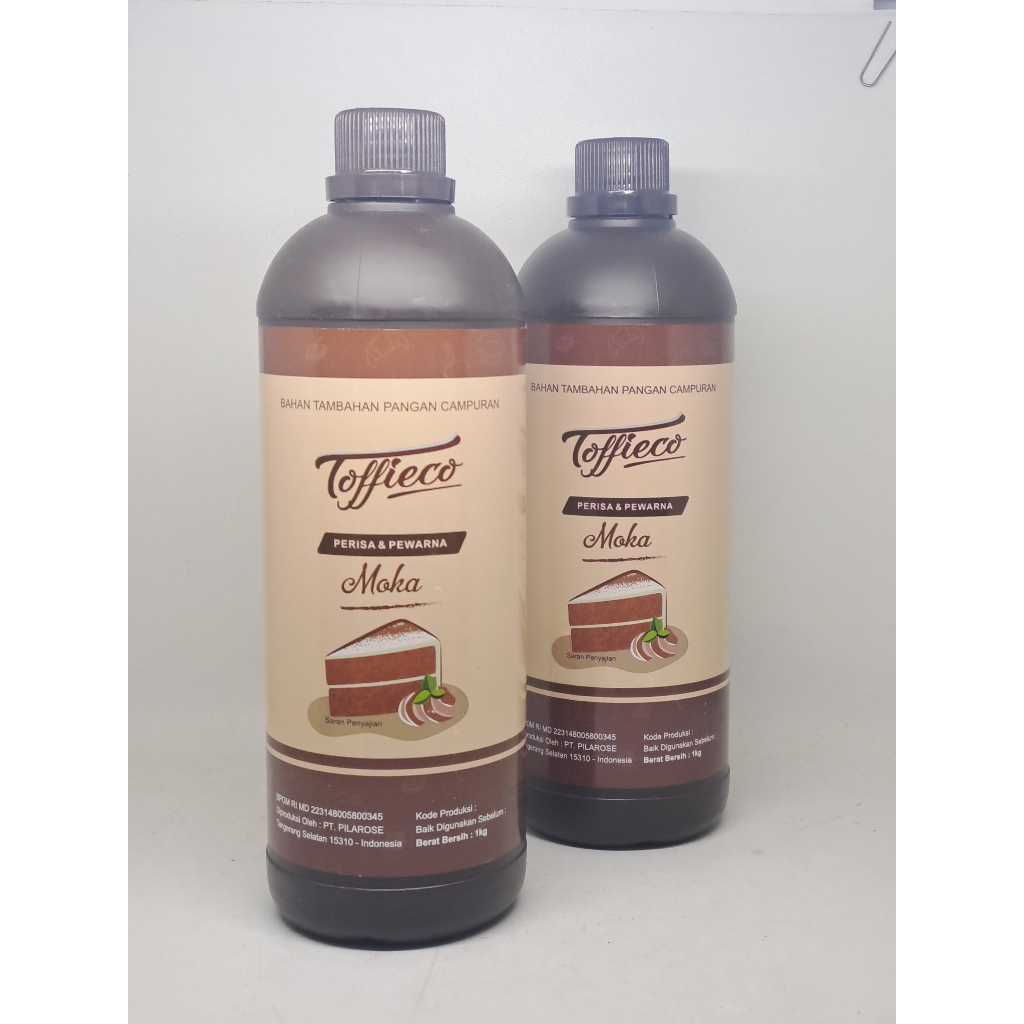

TOFFIECO PERISA MOKA PASTA 1LTR - COCOK UNTUK PERISA MAKANAN & MINUMAN