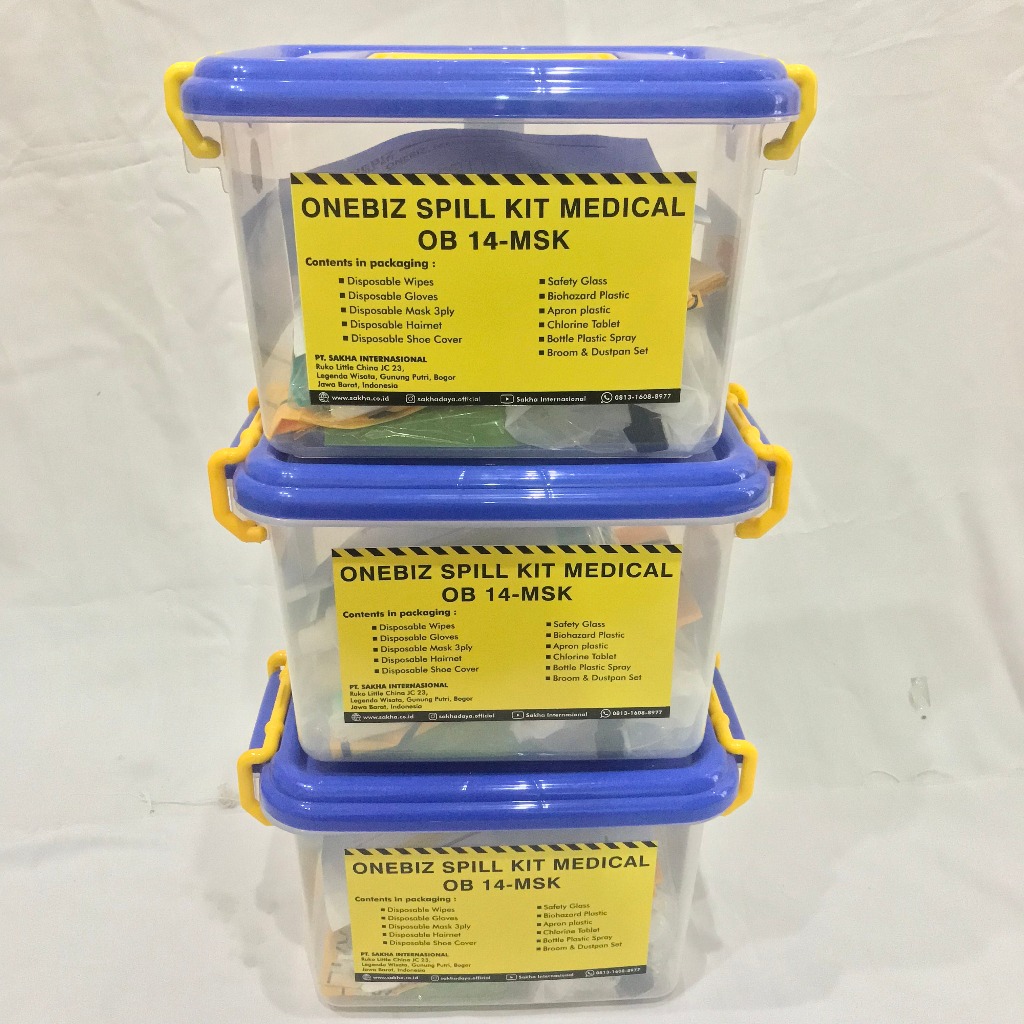ONEBIZ SPILL KIT KLINIK/SPILL KIT PUSKESMAS/SPILL KIT KESEHATAN/SPILL KIT LAB/SPILL KIT RUMAH SAKIT