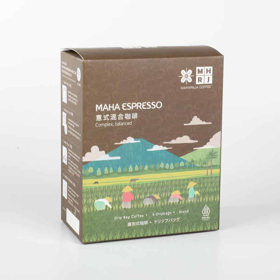 

Drip Coffee Maha Espresso Blend - Kopi dalam Filter Tanpa Ampas 6 Cups