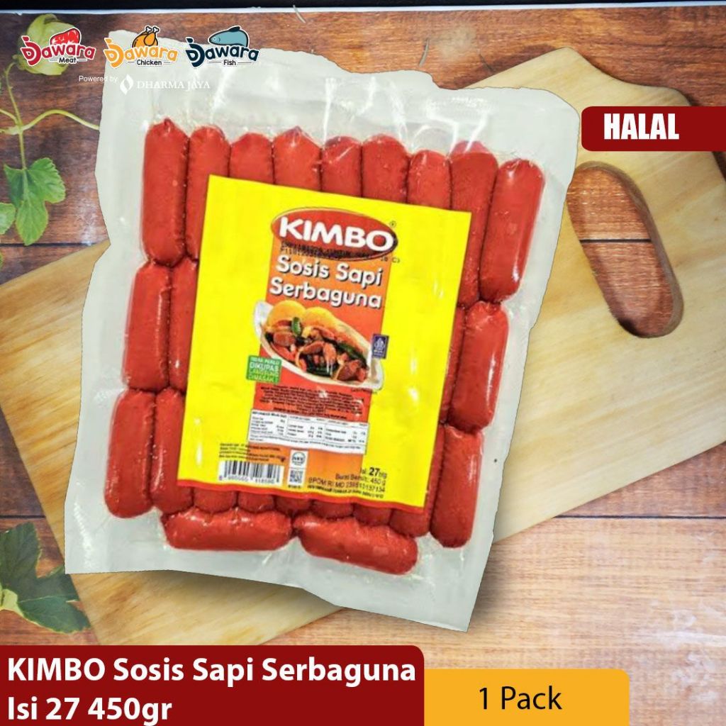 

KIMBO Sosis Sapi Serbaguna Isi 27 450gr