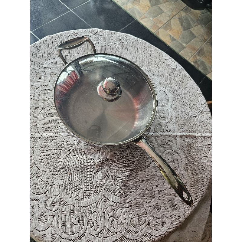 Tivoli Wajan Stainless Steel 24cm plus tutup