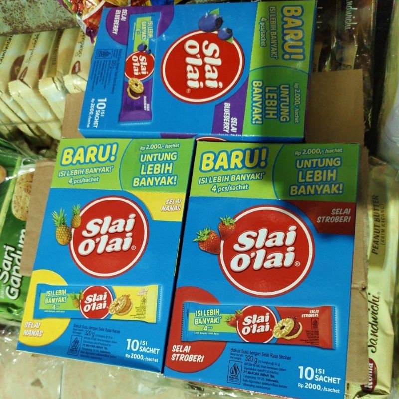 

SLAI O'LAI Sachet eceran 2000 isi 10pcs