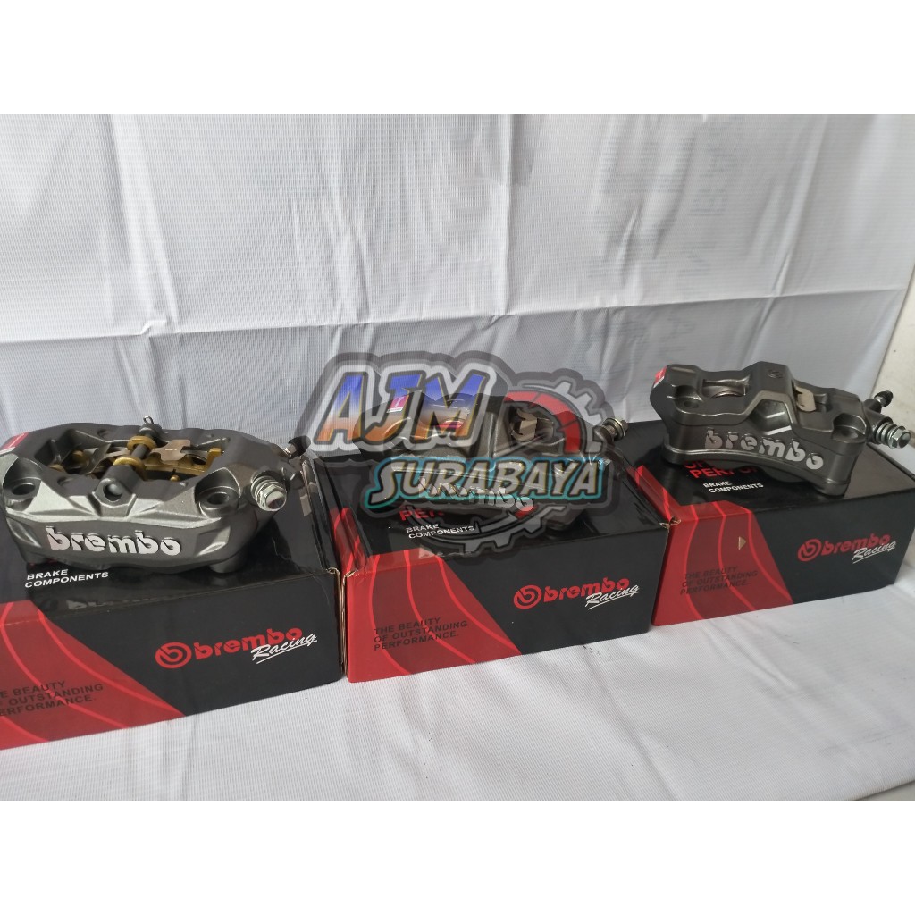 KALIPER BREMBO IMPORT KALIPER CALIPER BREMBO SET BREKET PNP NINJA GL MP TIGER