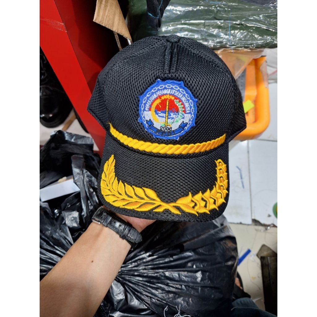 Topi PERSATUAN PERANGKAT DESA | Costum Nama | Topi PPDI