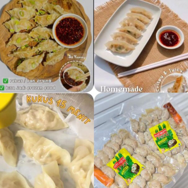 

gyoza plus chilie oil isi 30 pcs