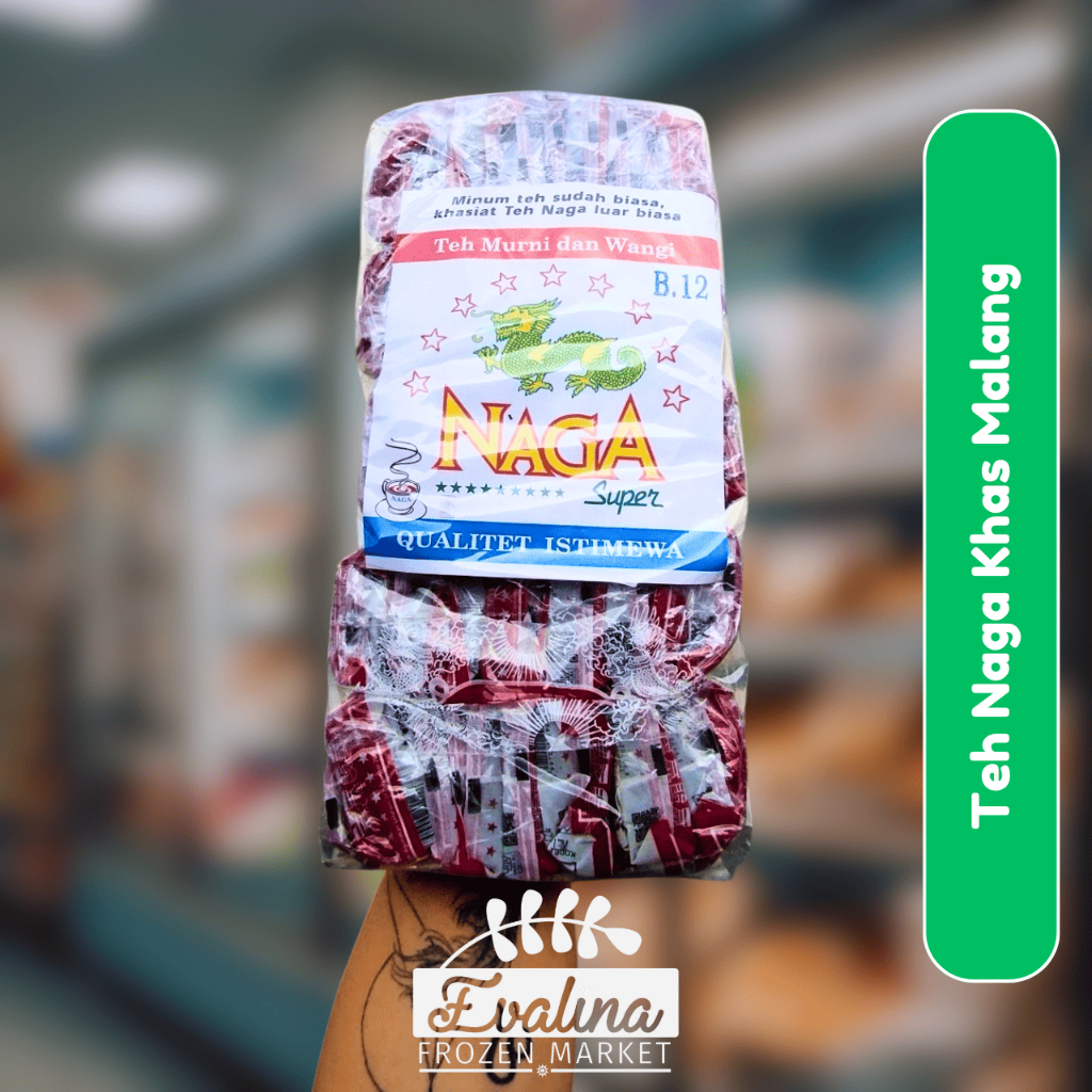 

Teh NAGA Malang Tubruk (1 Bal) Teh Naga Plastik Sachet