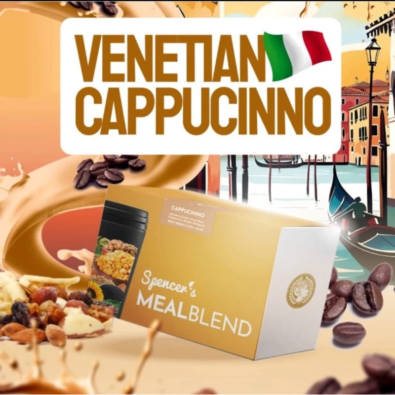 

MEALBLEND SPENCER Pengganti Makanan dan Sarapan Rendah Kalori Venetian Capucinno
