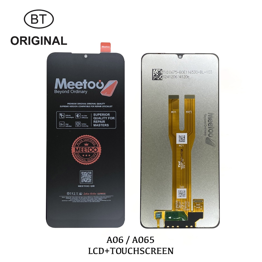 LCD SAMSUNG A06 - A065 - ORIGINAL MEETOO