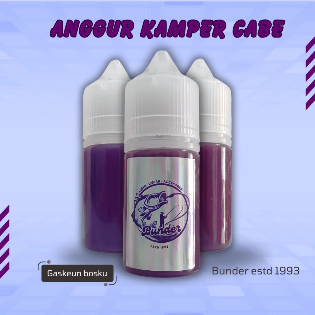 Essen Oplosan Anggur kamper Cabe khusus Ikan Mas