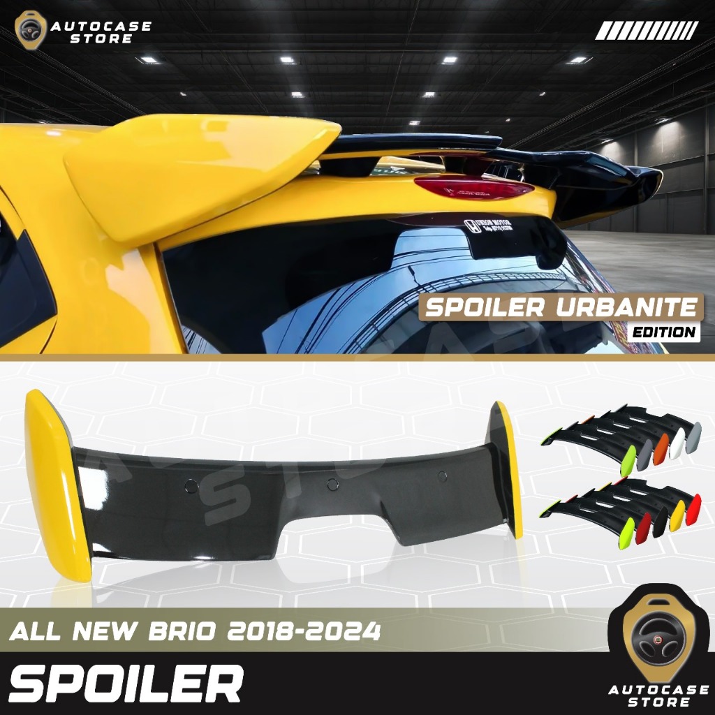 SPOILER ALL NEW BRIO 2018 2019 2020 2021 2022 2023 2024 2025 UP MODEL URBANITE PNP AKSESORIS MOBIL