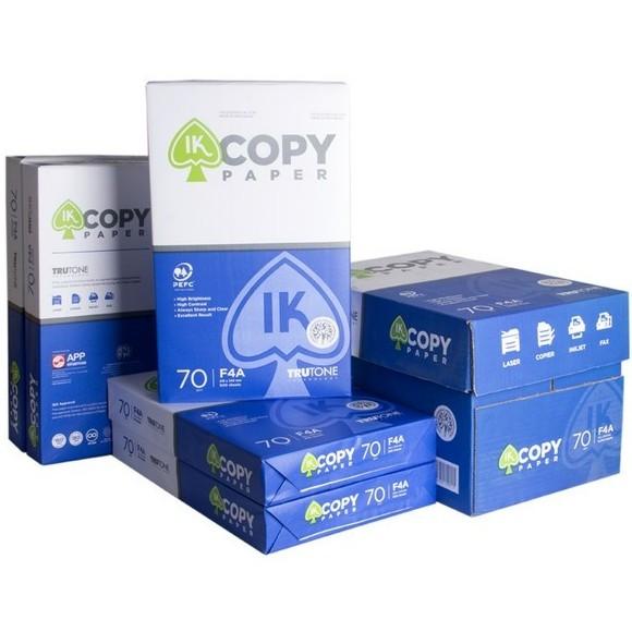 

Copy Paper 75 GSM F4 kertas HVS printing dan fotokopi