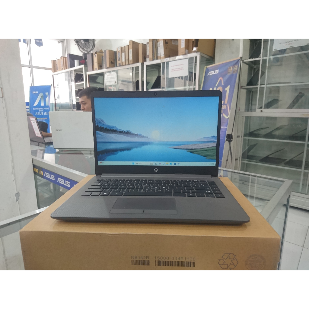 Laptop Murah Hp 245 G8-Ryzen 3 3250U-4/256Gb-Layar 14 HD
