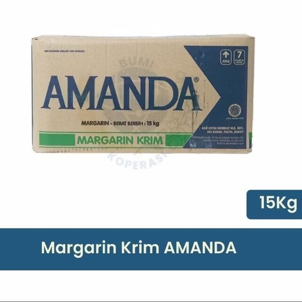 

Amanda margarin krim 15kg