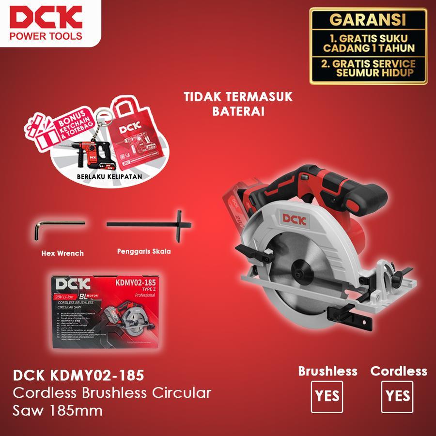 DCK KDMY02-185 Cordless Brushless Circular Saw 185mm