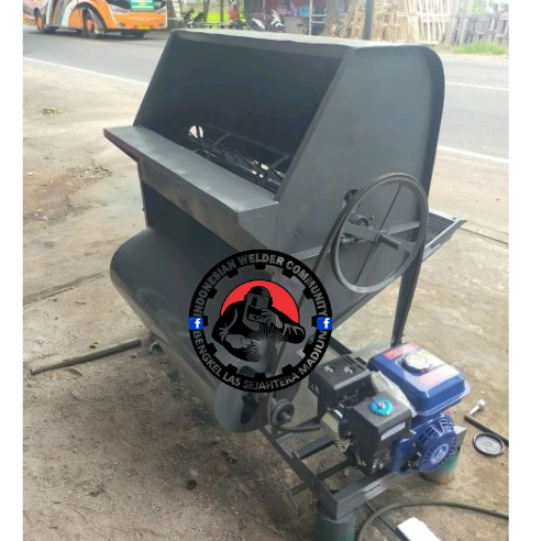 Mesin Perontok Padi Model Blower Type 100 Komplit/Tanpa Penggerak
