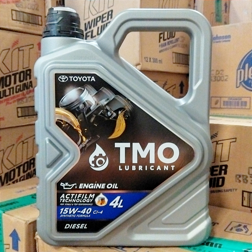 OLI MESIN MOBIL DIESEL TMO TOYOTA MOTOR OIL 15W-40 4 LITER