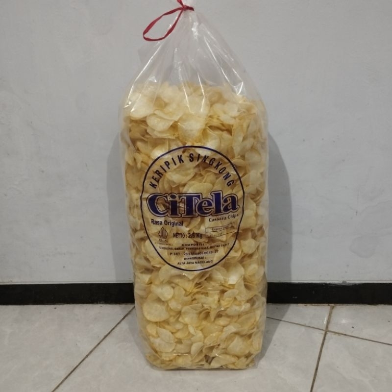 

[ SATU BAL ] Isi 2,5kg | Ceriping Singkong Asin | Ceriping Singkong Asin Rasa Bawang | Criping Telo | Aneka Camilan dan Snack ONLINA