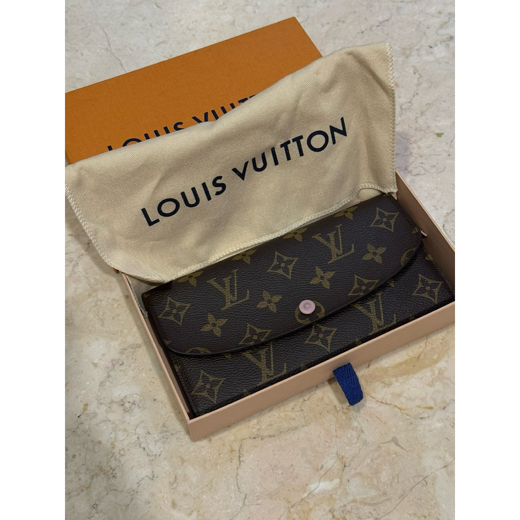PRELOVED LOUIS VUITTON EMILIE WALLET LV LONG WALLET