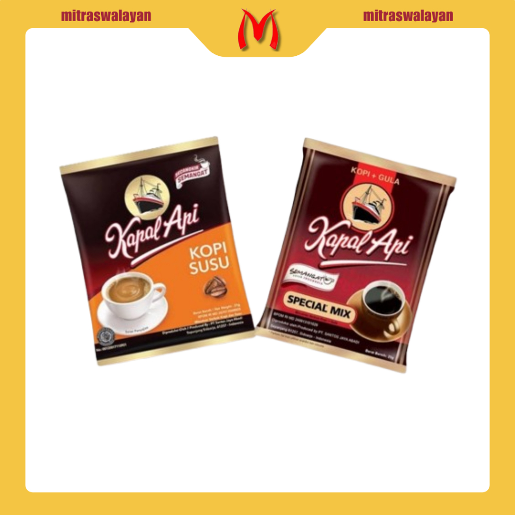 

KAPAL API Kopi Special mix dan Kopi Susu Kemasan Renteng