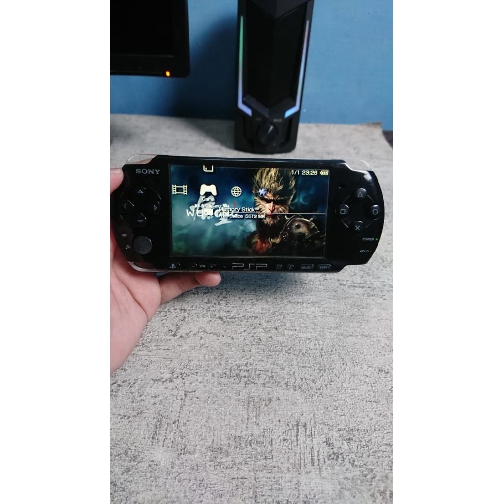 Jual PSP 3000 Black Second Fullgame Siap Main