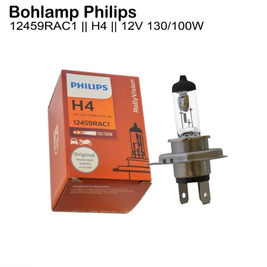 Bohlam Philips H4 12V 130/100