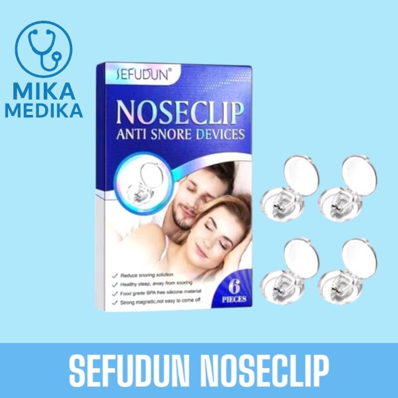 Sefudun Noseclip Anti Snore Device / Alat Penjepit Hidung Anti Ngorok
