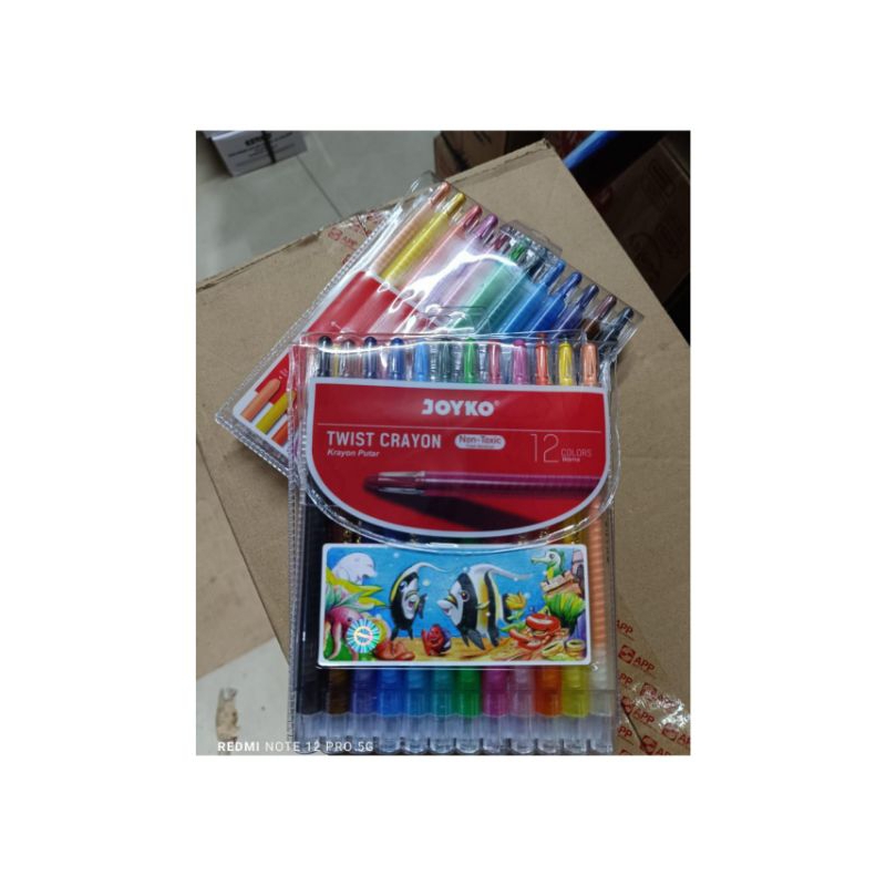 

Crayon Joyko Putar 12 Warna