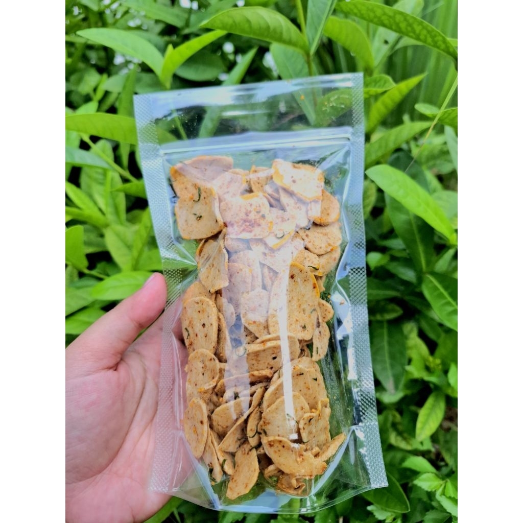 

keripik basreng pedas daun jeruk