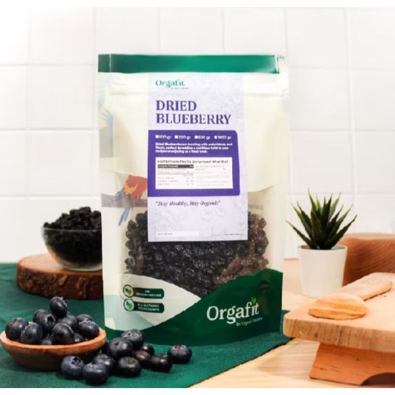 

Organic paradise blueberry kering 100gr