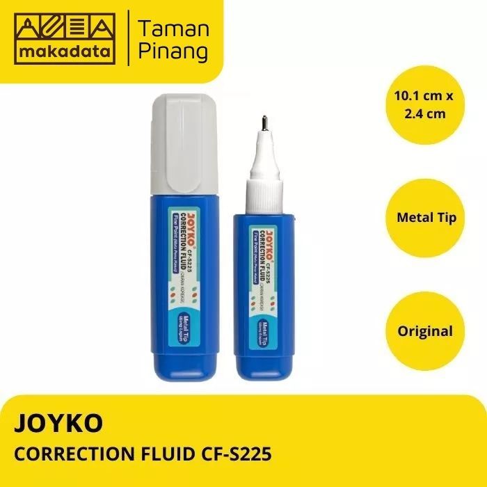 

JOYKO CORRECTION FLUID / STIPO CAIR TIPE X CF-S225 (1 PCS)