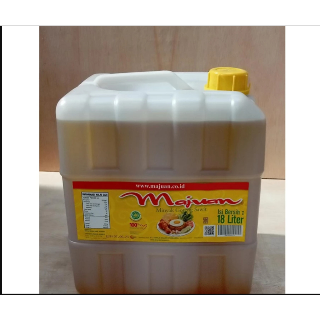 

Minyak Goreng Majuan Jerigen 18 liter
