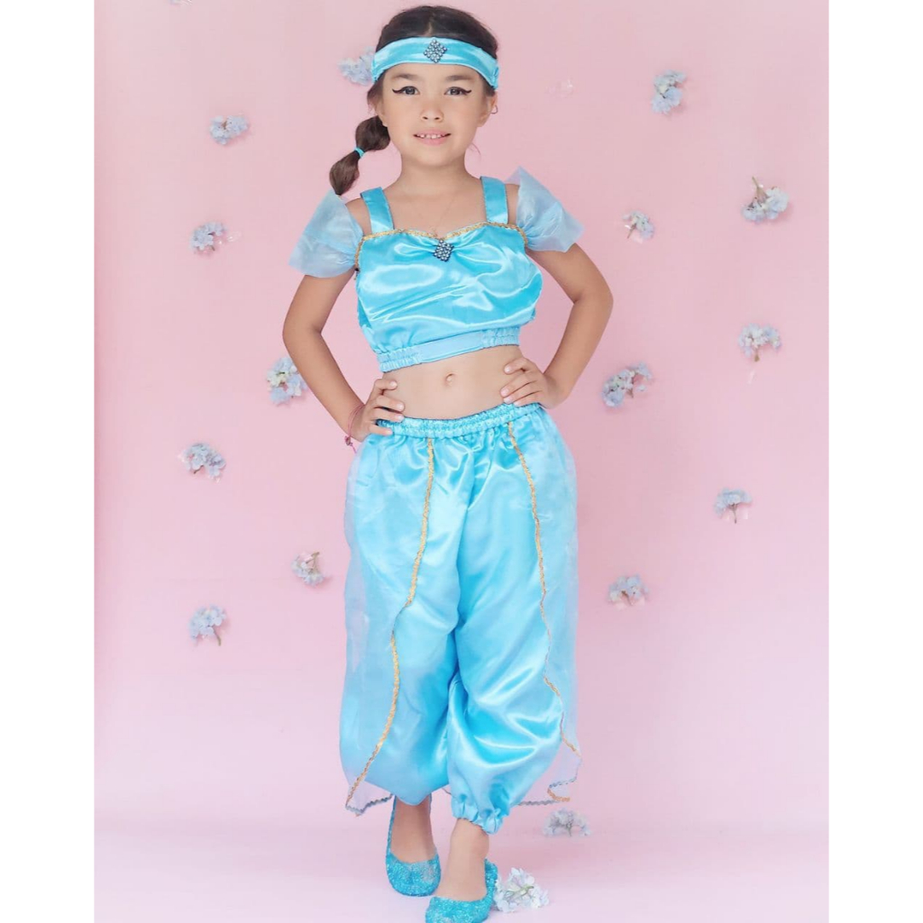 Princess Jasmine / Kostum Anak Princess Jasmine / Baju Princess Jasmine / Kostum Disney / Kostum Ana