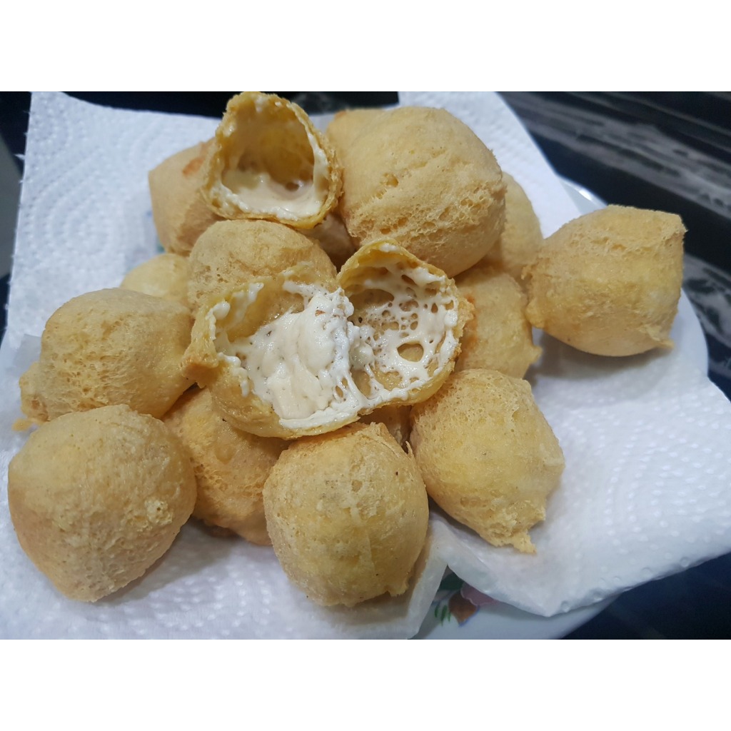 

Tahu Pong Sutra Tanpa Pengawet Homemade Fried Tofu isi 50 pcs chat dulu sebelum order