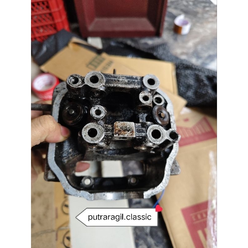 HEAD KOP REVO FI CYLINDER HEAD KOP REVO FI KOP HEAD REVO FI KWW KOSONGAN KWW ORIGINAL