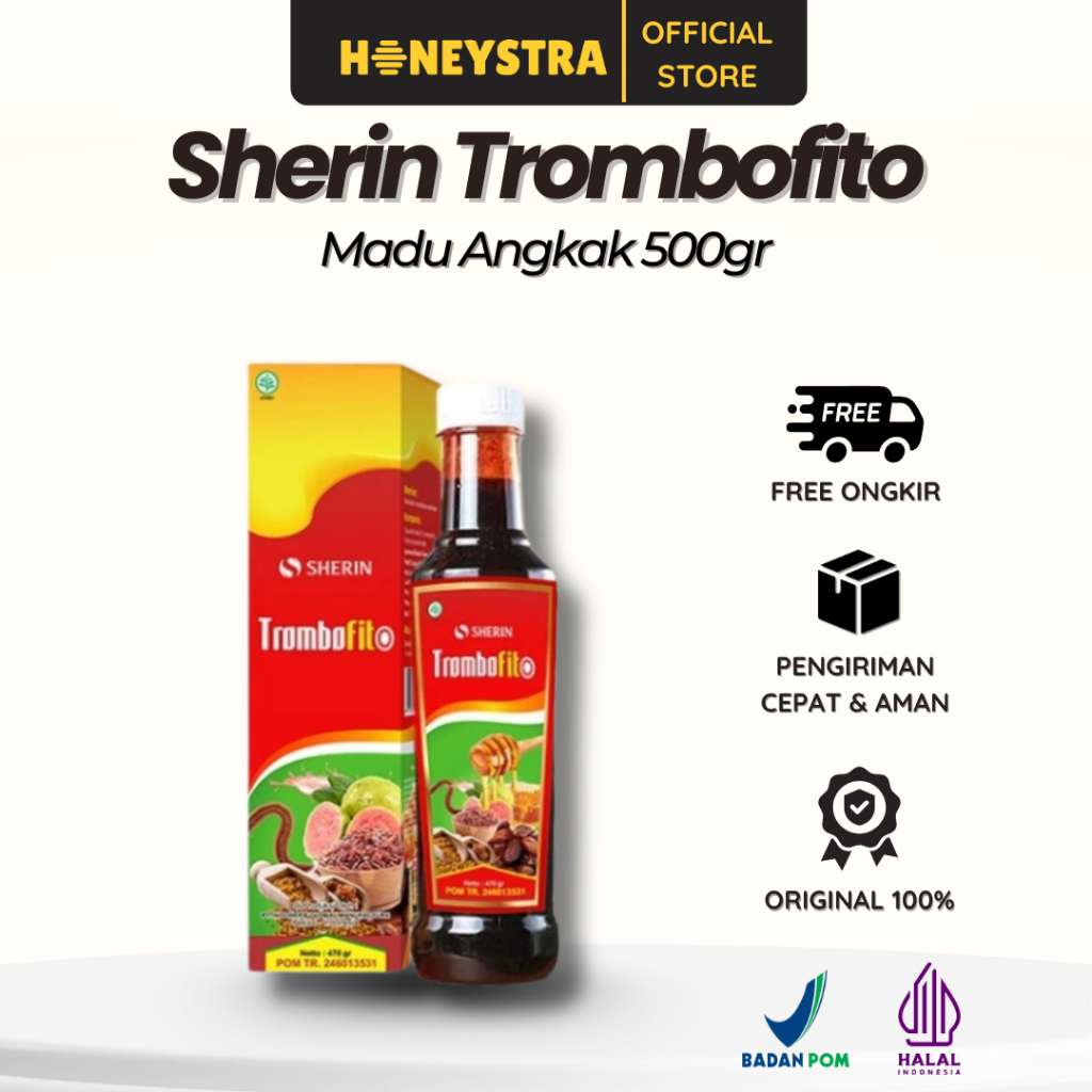 

Sari Kurma Madu Angkak Trombofit 460 gr Herbal DBD dan Typhus