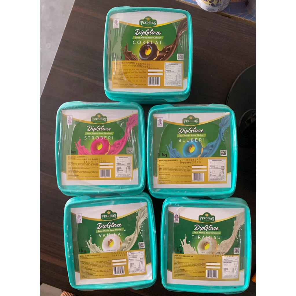 

TEKOMAS Dip Glaze selai donat All Variant 1kg