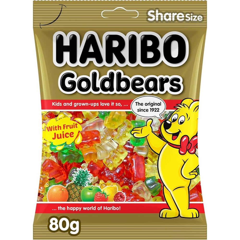 

Haribo Goldbears Jelly 80gr