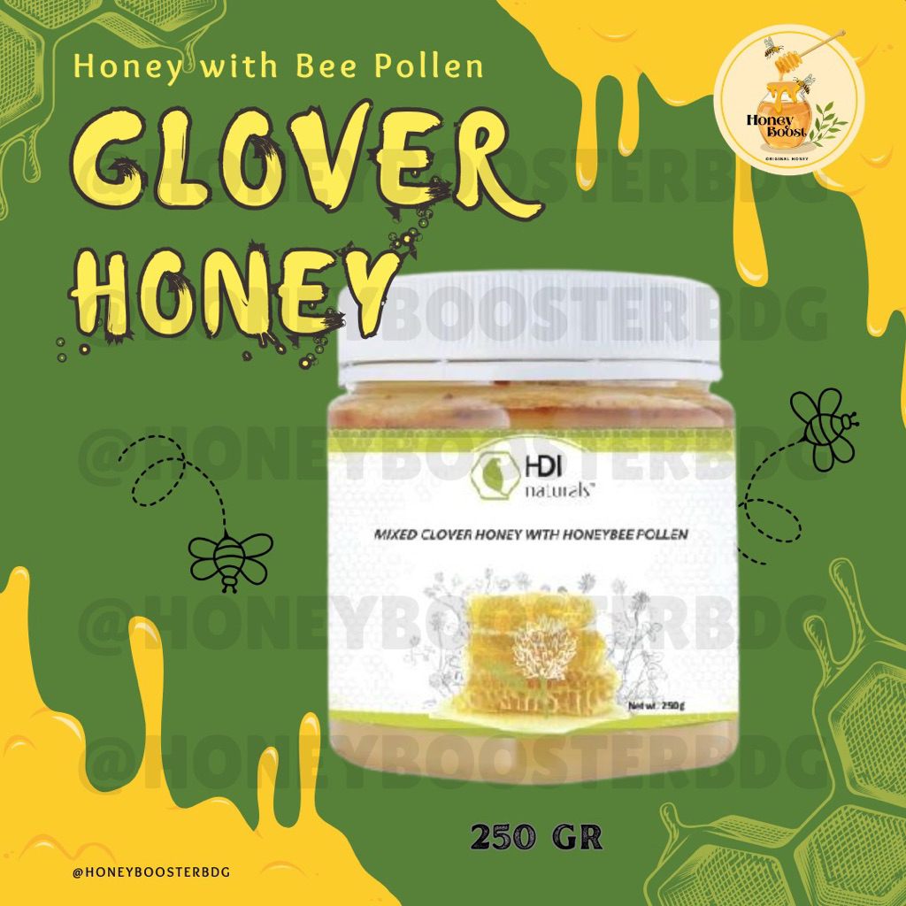 

MADU CLOVER HONEY 250GR EXP TERBARU 2028 FREE SENDOK KAYU ORIGINAL