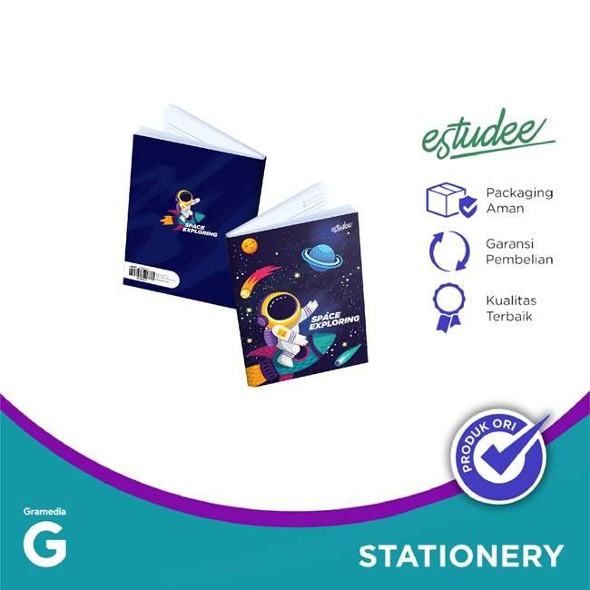 

Gramedia Cirebon - Buku Tulis Estudee J Kwarto 38 Space Isi 10