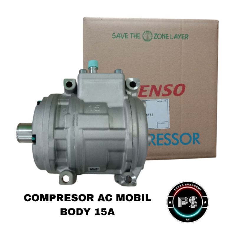 COMPRESOR KOMPRESOR AC MOBIL 15A KIJANG KAPSUL SOLUNA PANTHER GREAT COROLLA