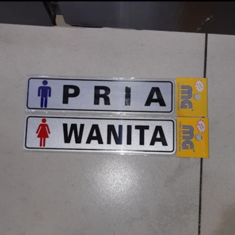 

Stiker Tulisan Gambar Pria dan Wanita