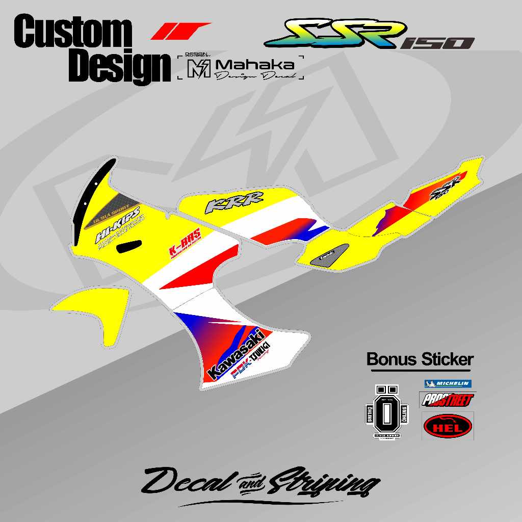 Striping Ninja SSR150 Bonus Sticker