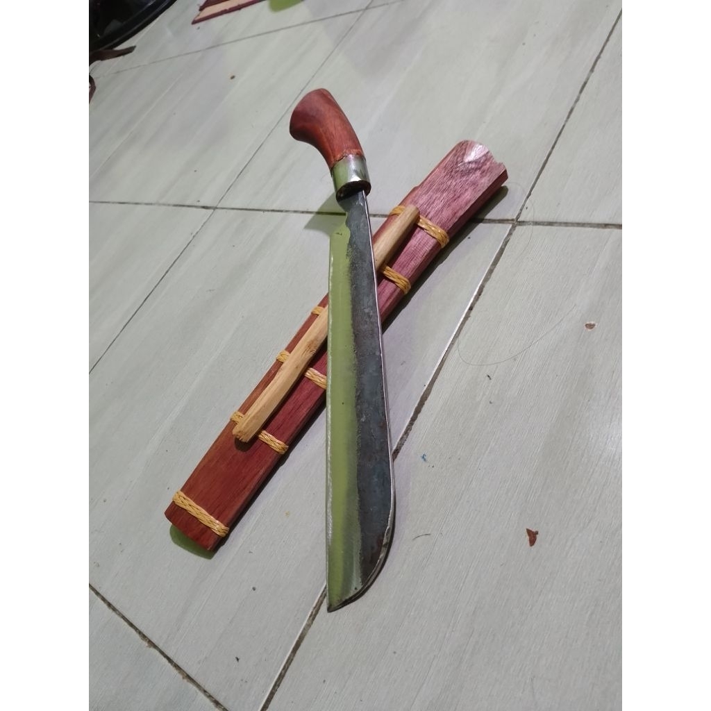 Pisau untuk berkebun bilah 32cm khas pagar alam sumsel