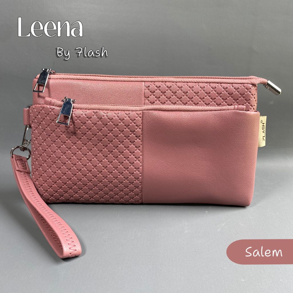 Dompet Leena pouch by 7lash dompet wanita panjang simpel
