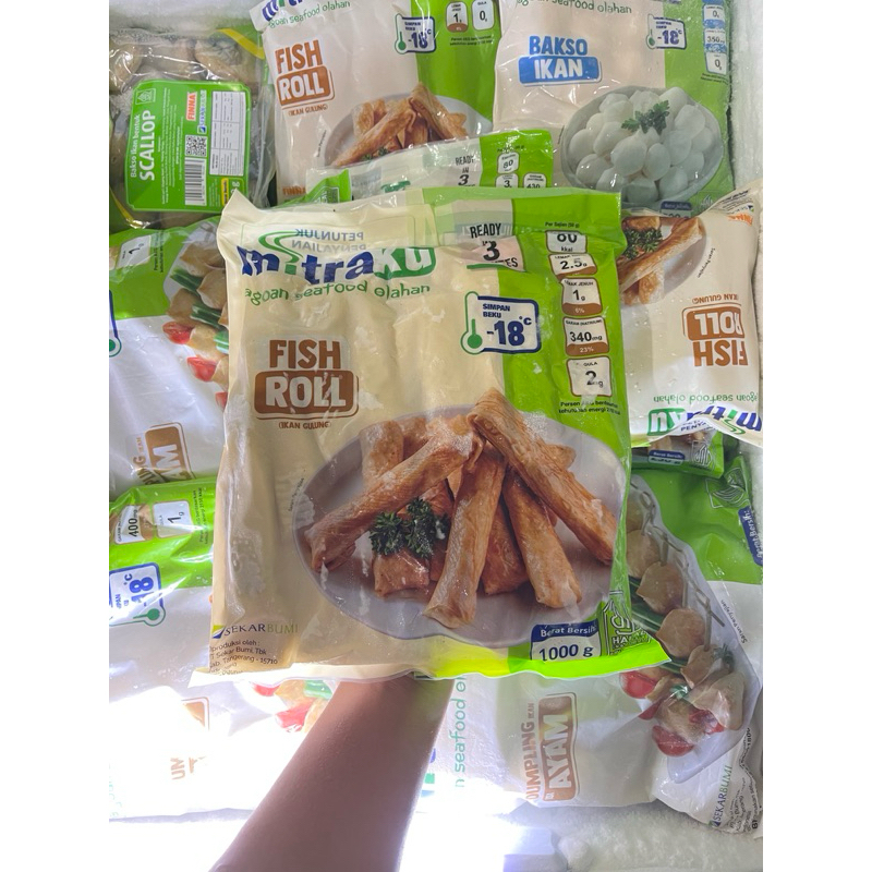 

Mitraku Fishroll 1 kg/Mitraku Fishroll/Fishroll Frozen/Fishroll 1 kg