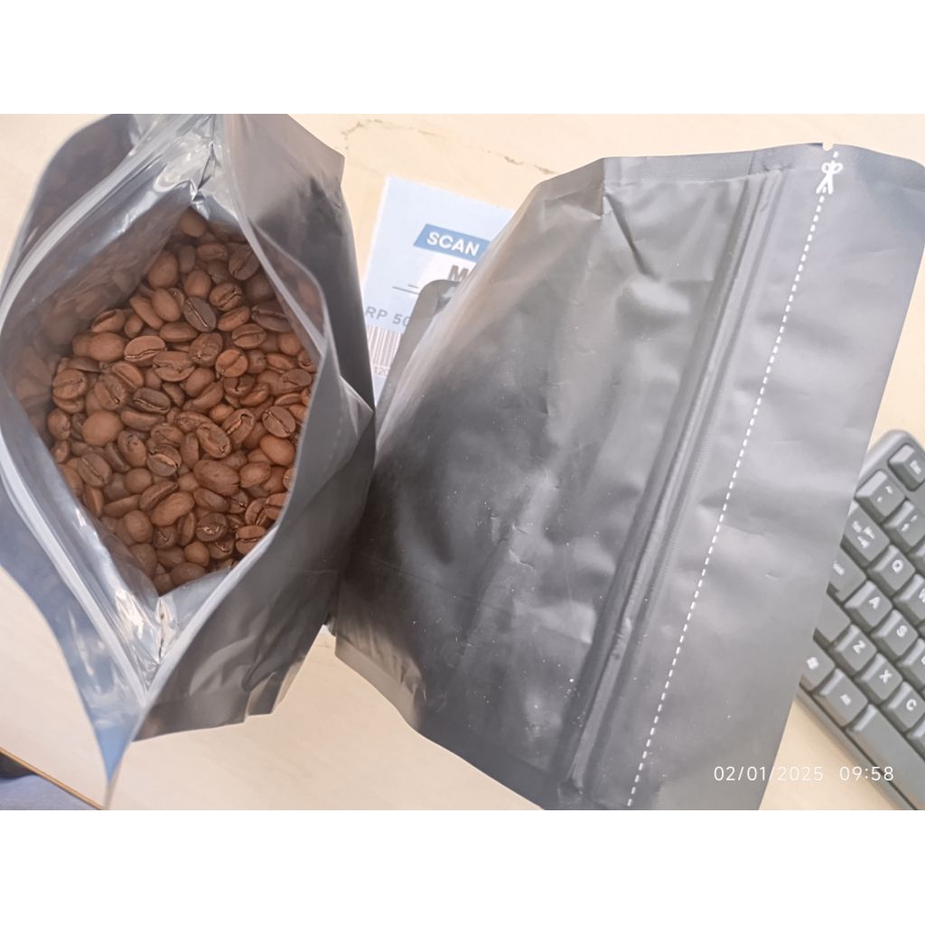 

Kopi Robusta kemasan 100 gram