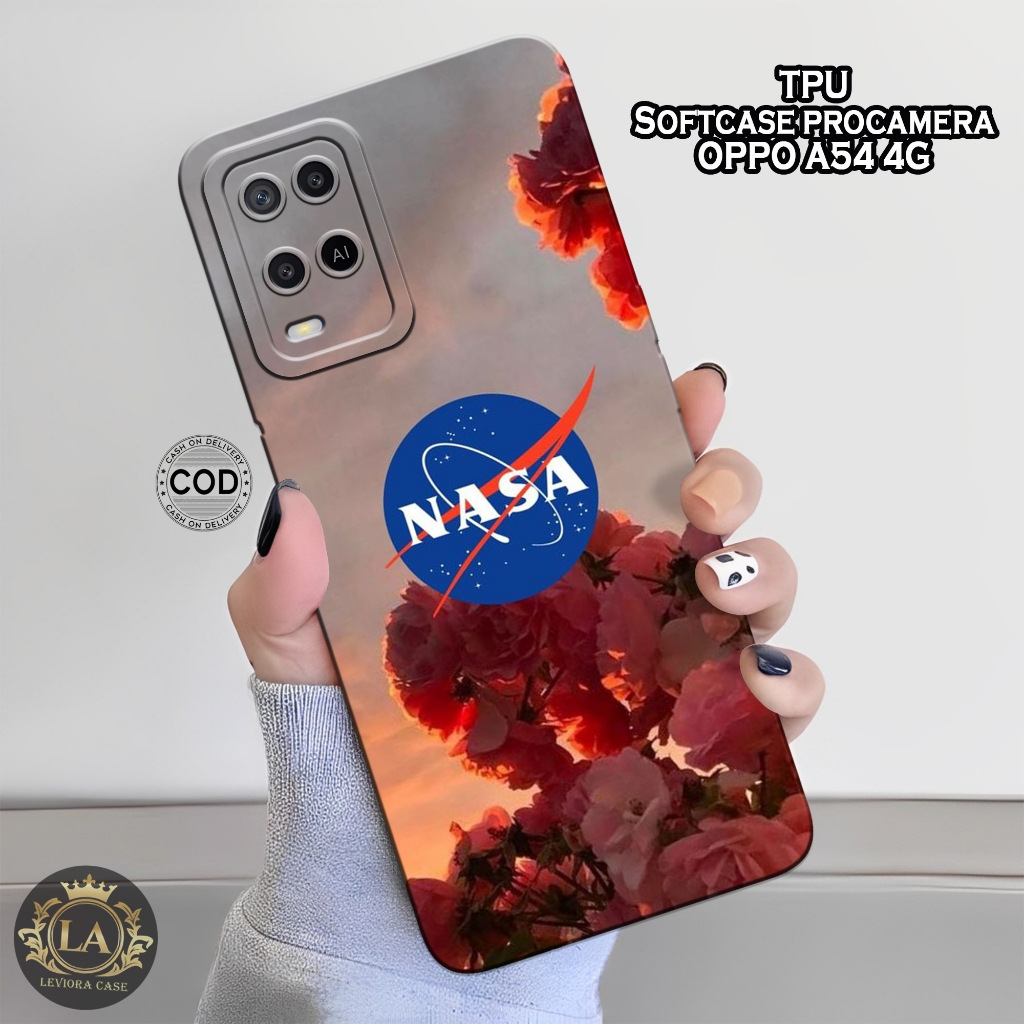 Case OPPO A54 4G/5G Terbaru - Leviora Case - Fashion Case NASA - Softcase   OPPO A54 4G/5G  - Case P